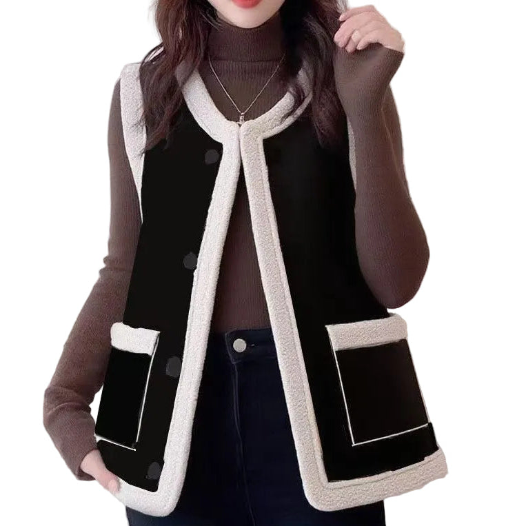 Sleeveless Casual Vest – All-Match Top for Women