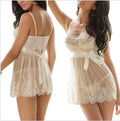 Elegant Lace Lingerie Set – Soft & Feminine Nightwear for Women