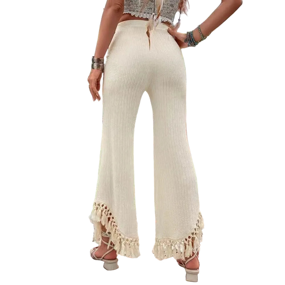Tassel Detail Resort Trousers