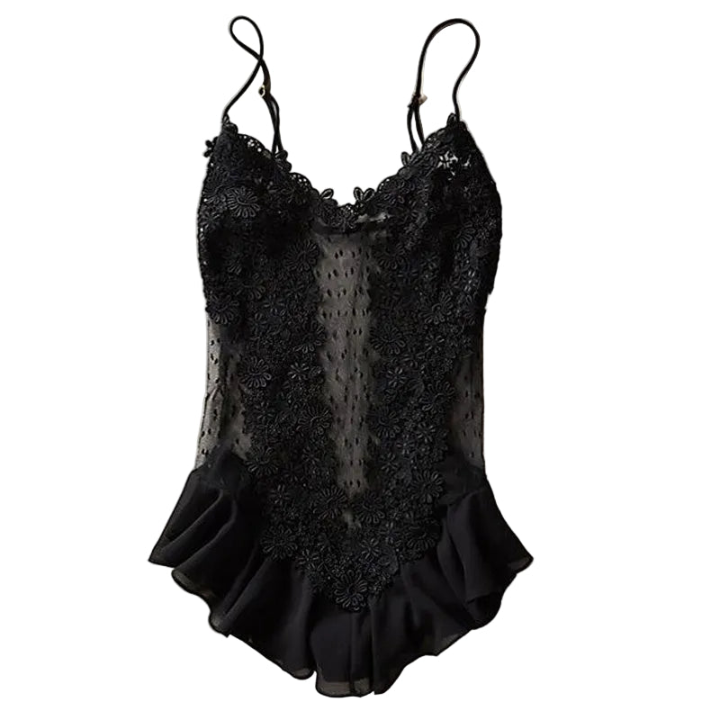 Elegant Lace Lingerie – Soft & Feminine Temptation Set for Women