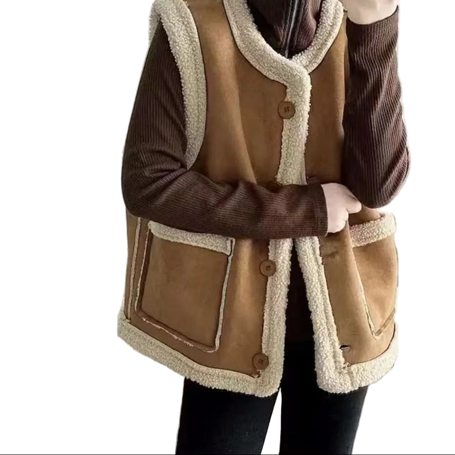 Sleeveless Casual Vest – All-Match Top for Women