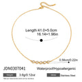 Love Zircon Necklace – Elegant Pendant Jewelry for Women