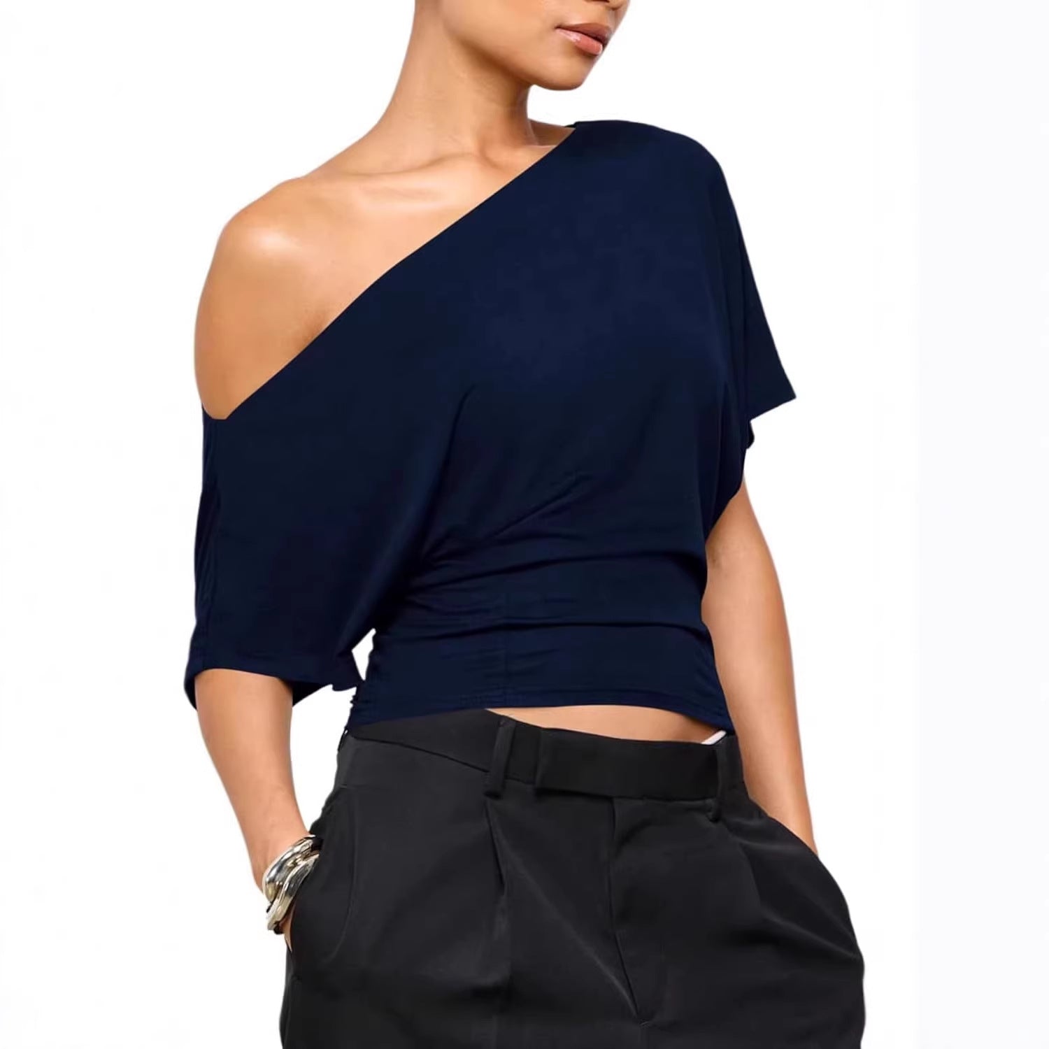 Women’s Casual T-Shirt – Loose Fit Summer Top