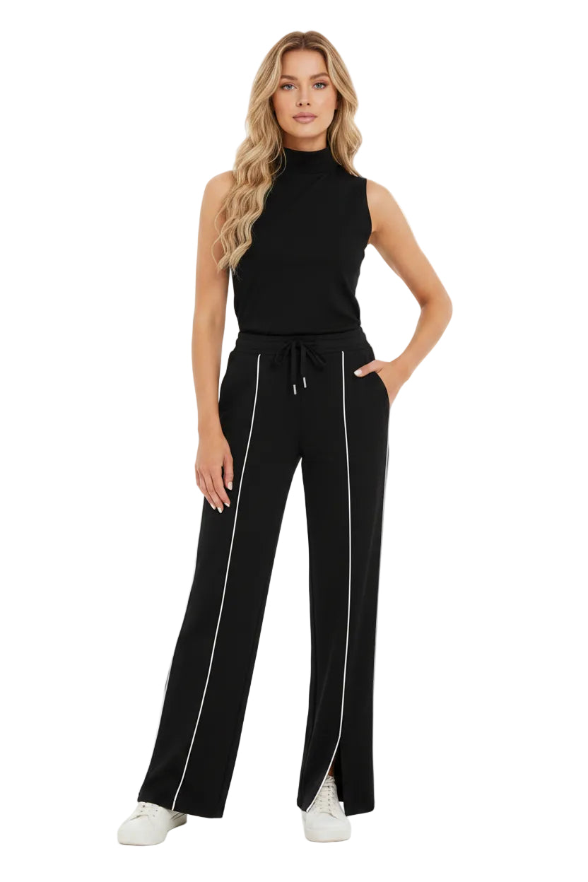 Sleeveless Tank & Wide-Leg Pants Set – Casual 2 Piece Outfit for Women