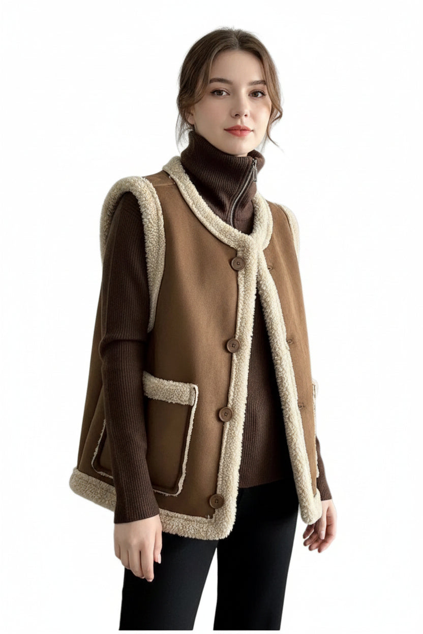 Sleeveless Casual Vest – All-Match Top for Women
