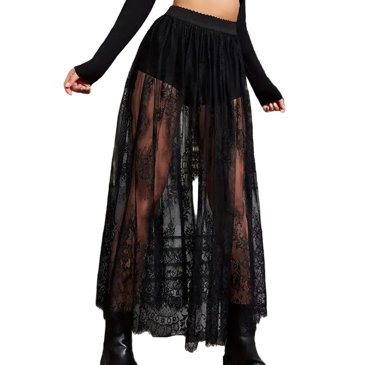 Lace Sheer Skirt – Elegant Summer Skirt for Women