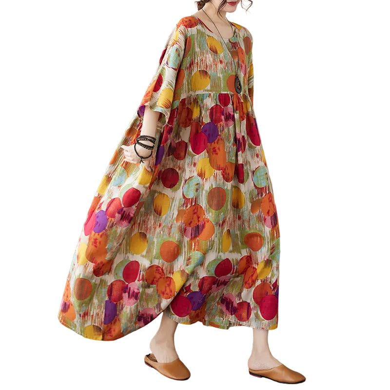 Casual Summer Maxi Dress – Elegant One-Piece Long Dress for Women