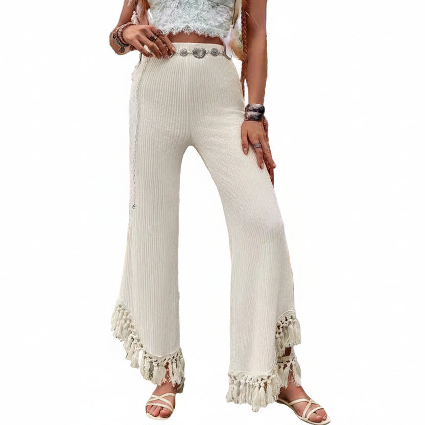 Tassel Detail Resort Trousers
