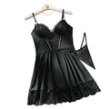 Lace Nightdress Lingerie Set – Elegant 3-Piece Body-Shaping Design for Women