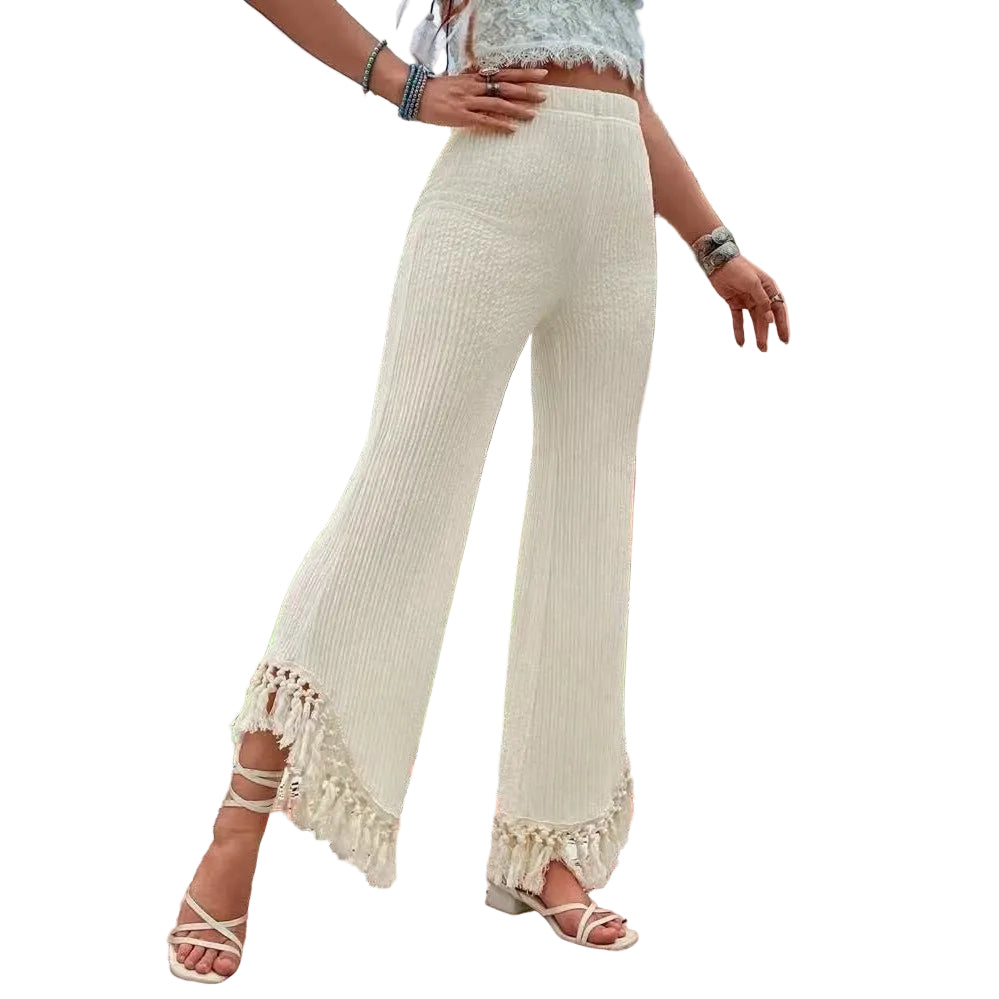 Tassel Detail Resort Trousers