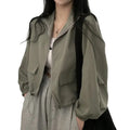 Lightweight Windbreaker Jacket – Sun & Wind Resistant Short Outerwear for Women