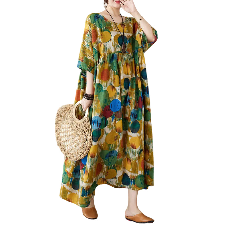 Casual Summer Maxi Dress – Elegant One-Piece Long Dress for Women