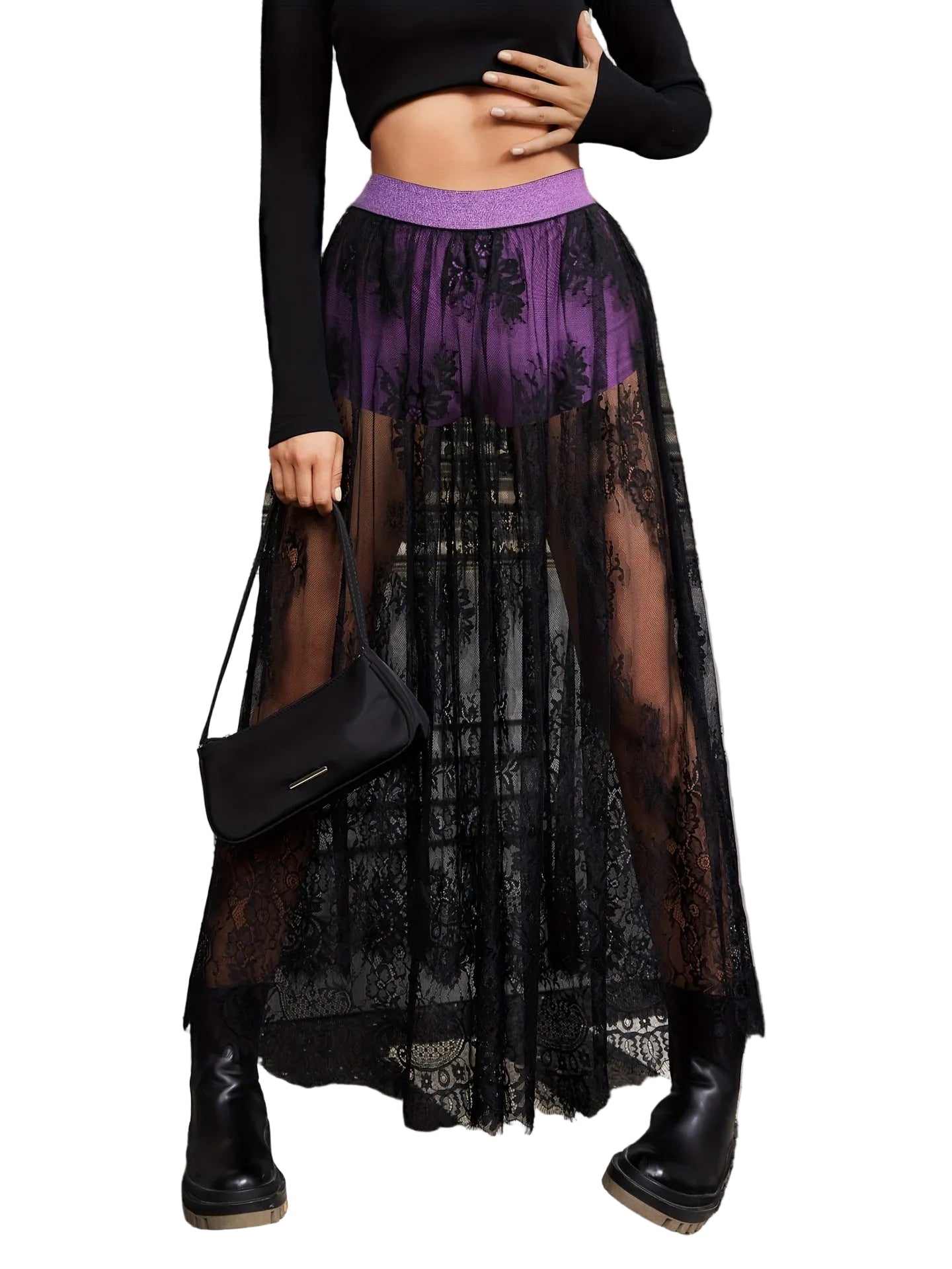 Lace Sheer Skirt – Elegant Summer Skirt for Women