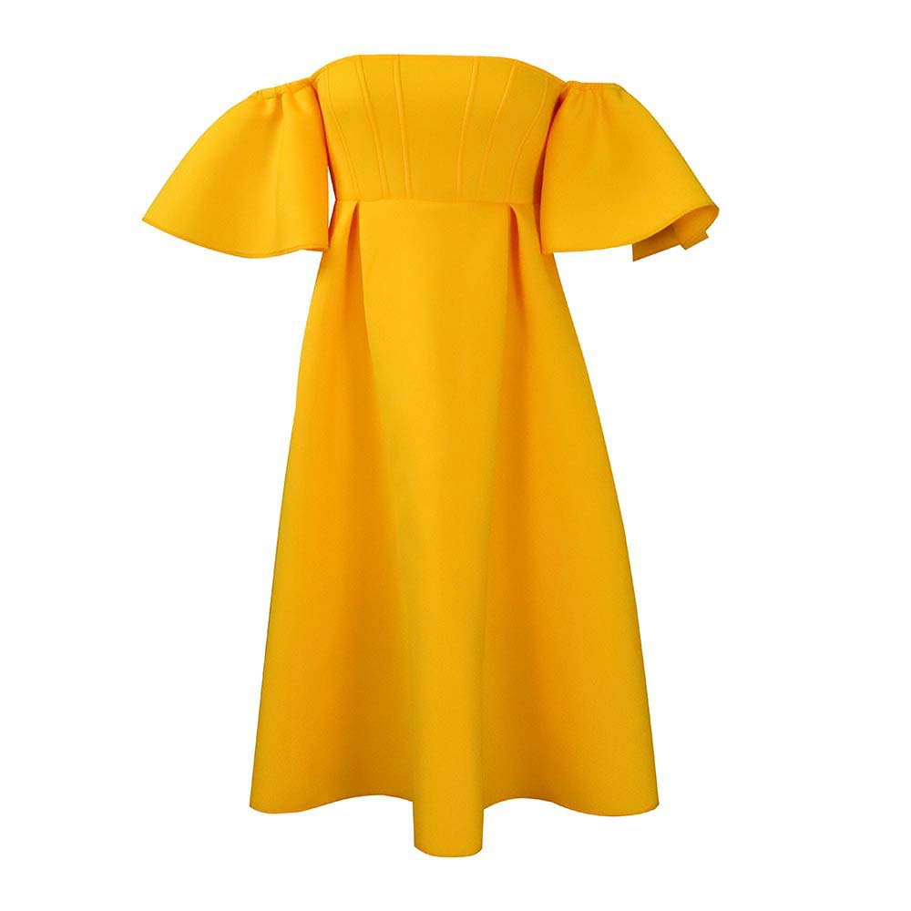 Plus-Size Elegant Dress – European & American Style for Women