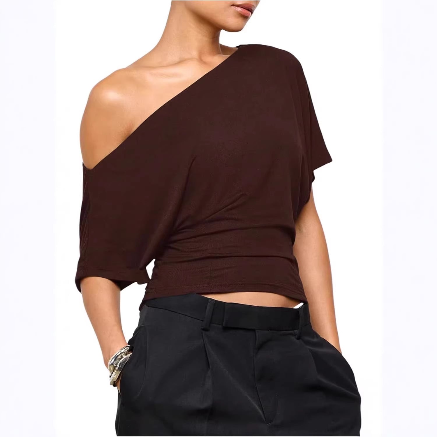 Women’s Casual T-Shirt – Loose Fit Summer Top