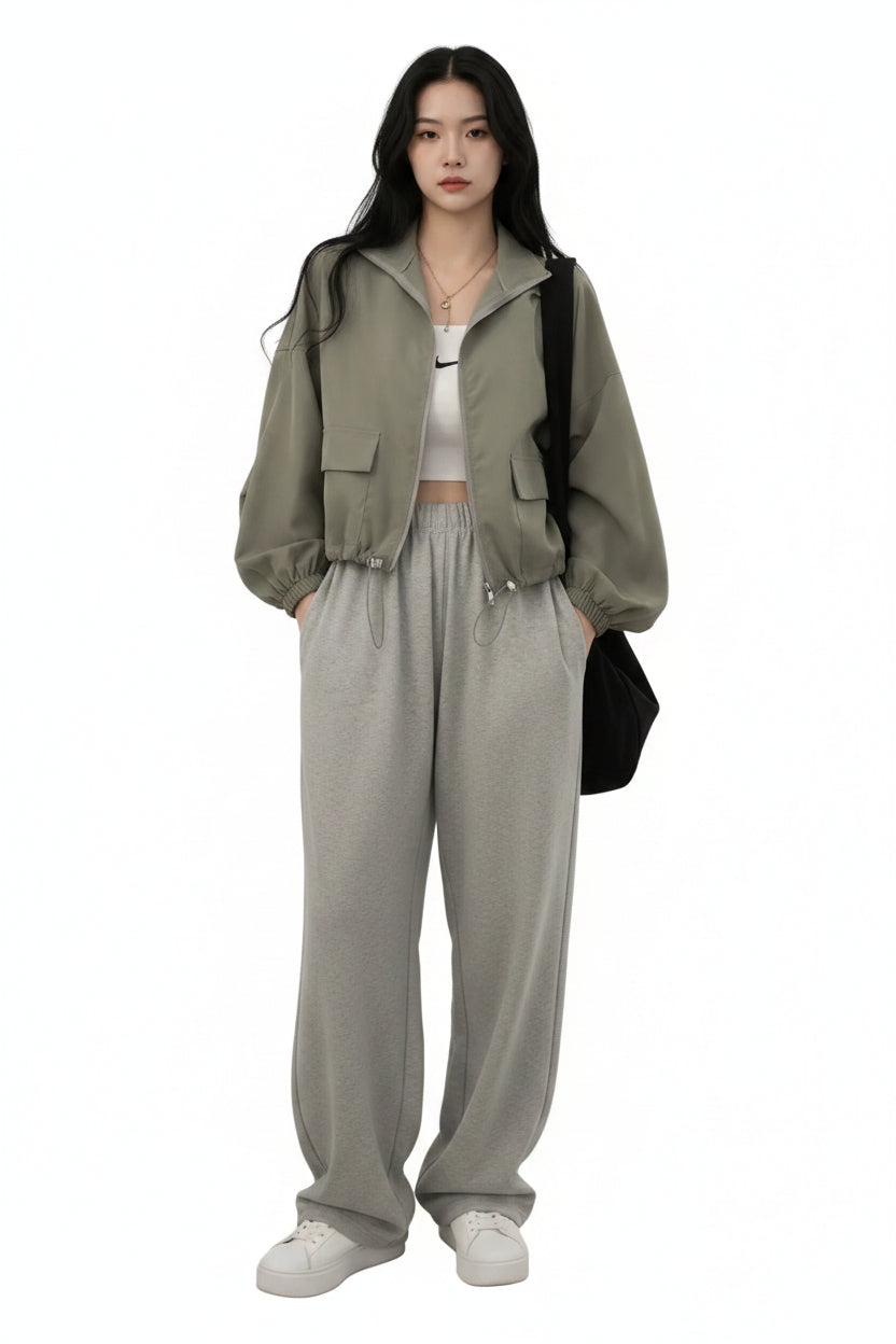 Lightweight Windbreaker Jacket – Sun & Wind Resistant Short Outerwear for Women