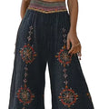 Ethnic Tribal Pants – Loose-Fit Casual Long Pants for Women