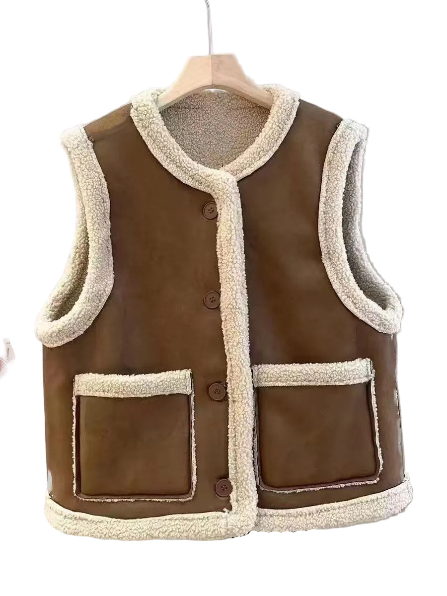 Sleeveless Casual Vest – All-Match Top for Women