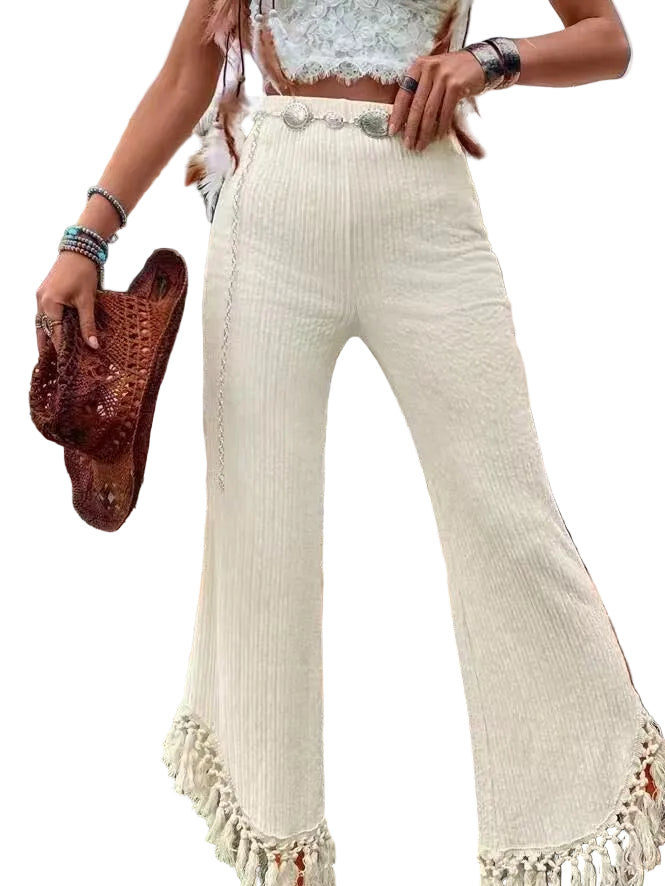 Tassel Detail Resort Trousers