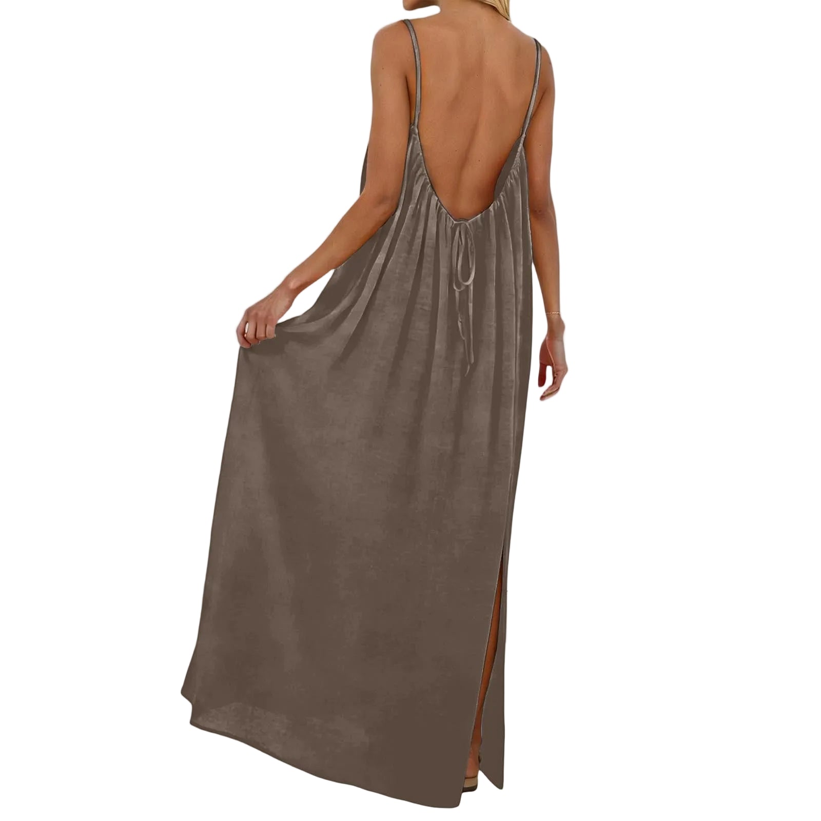 Patchwork Maxi Dress – Elegant Sexy Long Dress for Women
