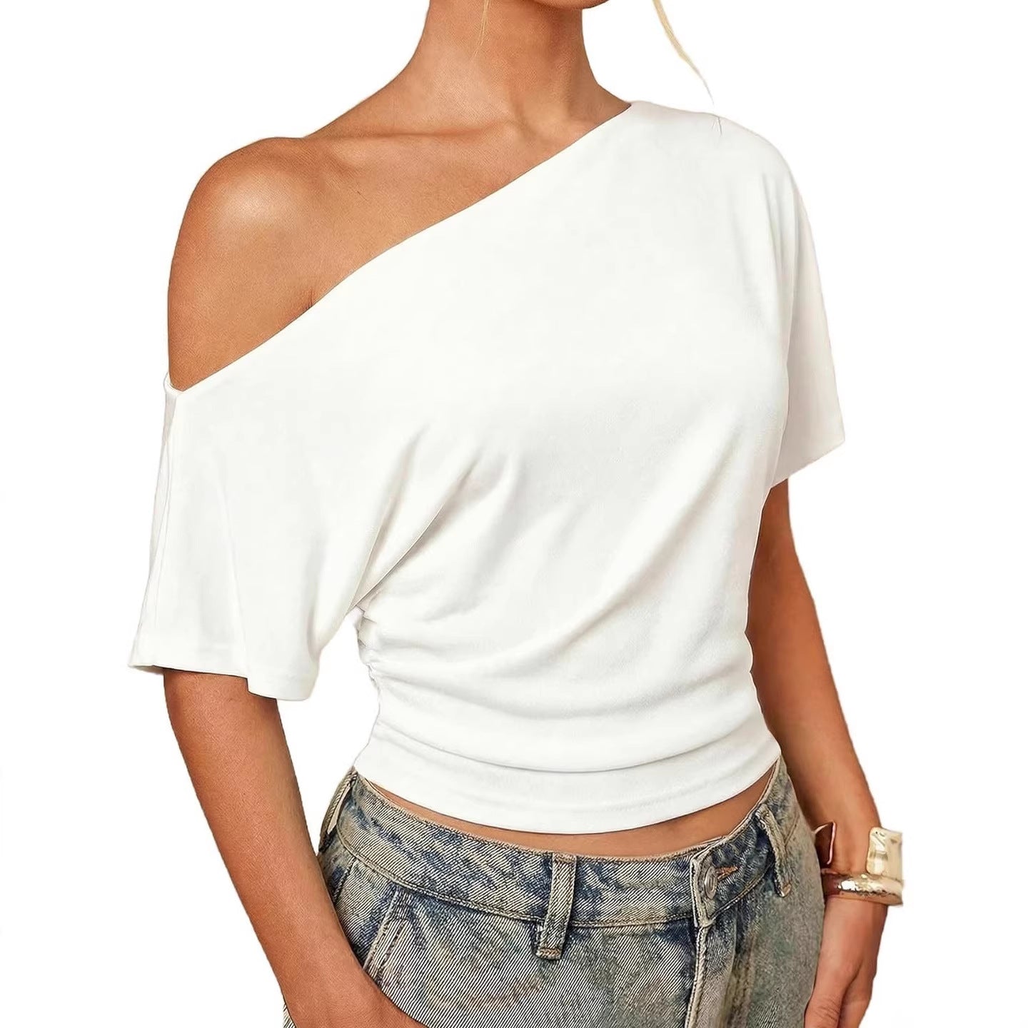 Women’s Casual T-Shirt – Loose Fit Summer Top