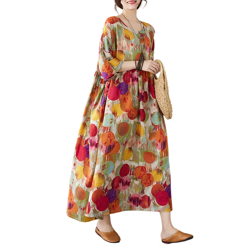 Casual Summer Maxi Dress – Elegant One-Piece Long Dress for Women