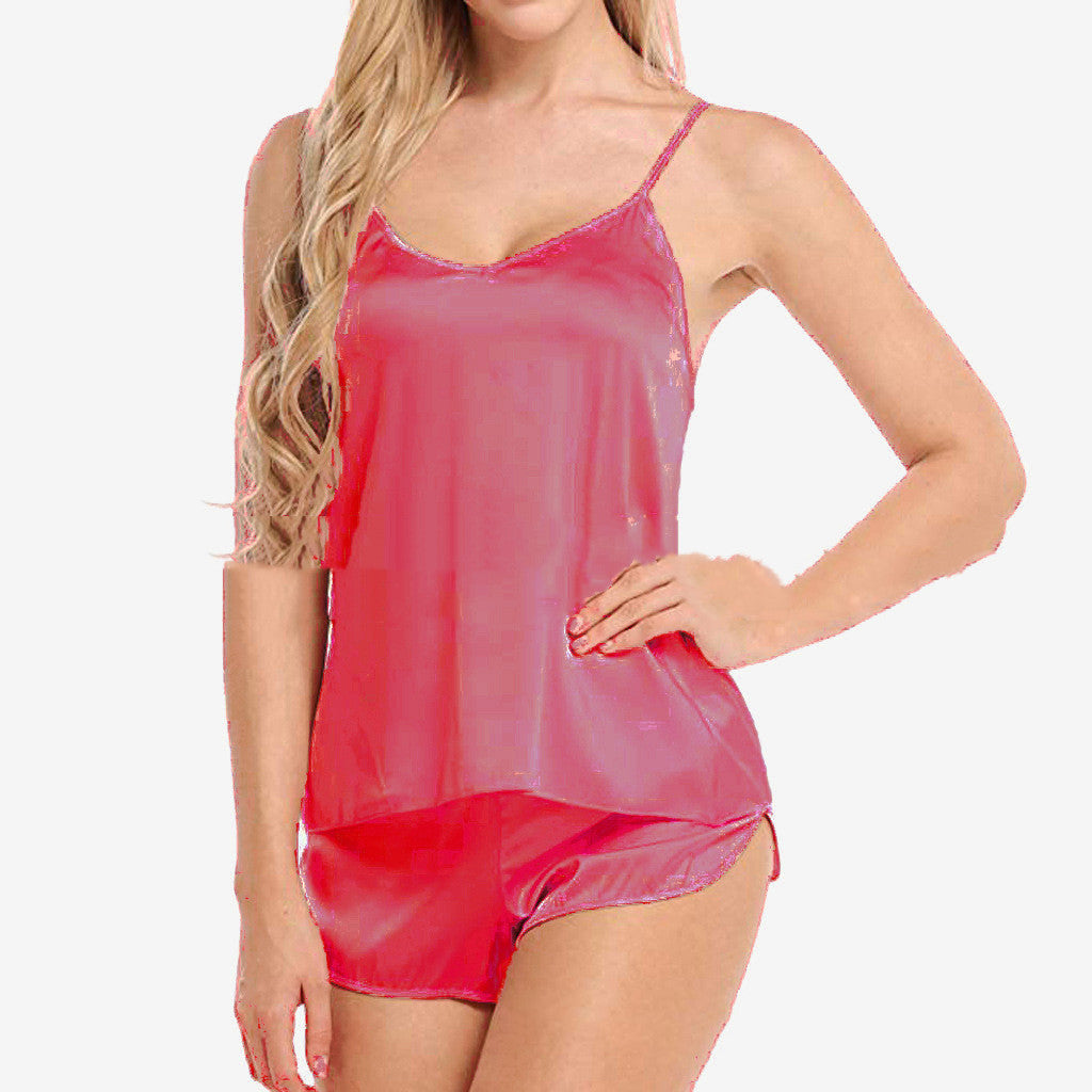 V-Neck Lace Lingerie Set – Elegant & Feminine Nightwear for Women