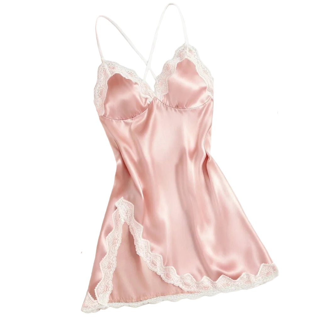 Lace Camisole Nightdress – Elegant Homewear for Women
