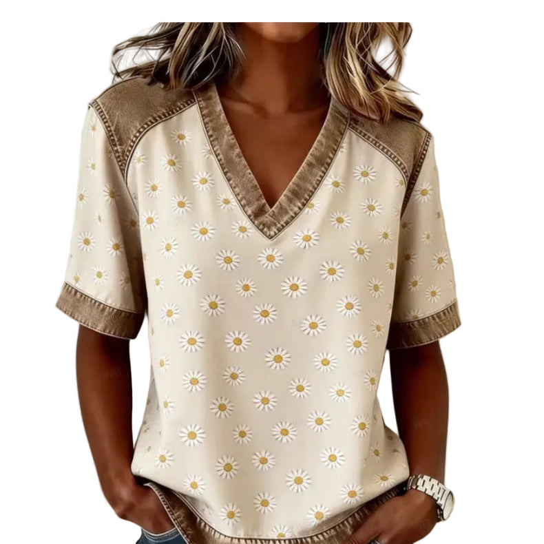 Plus-Size Summer Top – Elegant & Comfortable Blouse for Women
