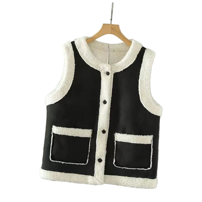 Sleeveless Casual Vest – All-Match Top for Women